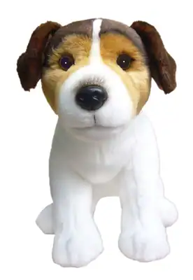 Jack Russell dreifarbiges Plüschtier Stofftier Hund Teddy von Faithful Friends