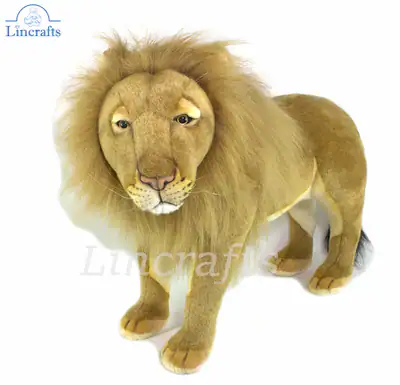 Hansa Löwe Plüschtier Kuscheltier Wildtier Teddy. Kindergeschenk Safari 3605
