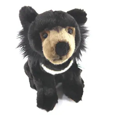 Faithful Friends Asiatischer Schwarzbär Plüschtier Stofftier Teddy.