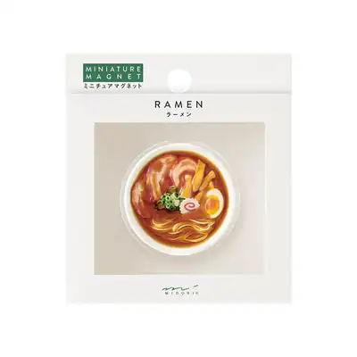 MIDORI Magnet 1 Stück Ramen Muster 43408006