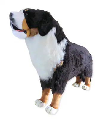 Hansa Larger than Life Berner Sennenhund. 125 cm lang. Stabil aber weich.
