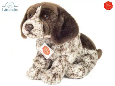 Teddy Hermann German SH Pointer 91968 Plüschtier Stofftier Lincrafts UK Est.1993