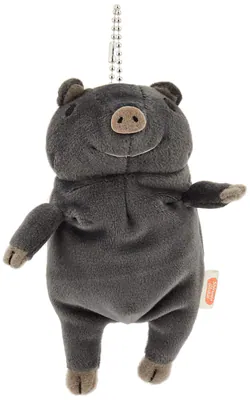 Shinada Global Mochi Serie Agu schwarzes Schwein (mini) Plüschtier