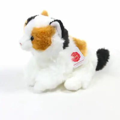 Teddy Hermann Calico Tabby Katze Plüschtier Kuscheltier Kätzchen Kinder