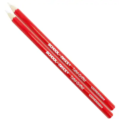 2 Griffel Stifte für Schiefertafel rot Tafel Milchgriffel Schiefer Schultafel