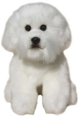 Bichon Frise Plüschtier Kuscheltier Hund Teddy von Faithful Friends 23 cm H.