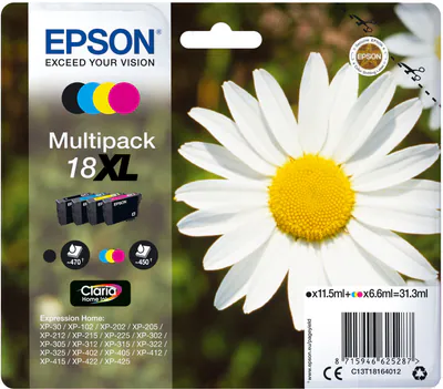 Original Epson 18XL T1816 MultiPack OVP DATUM 04-06/2025