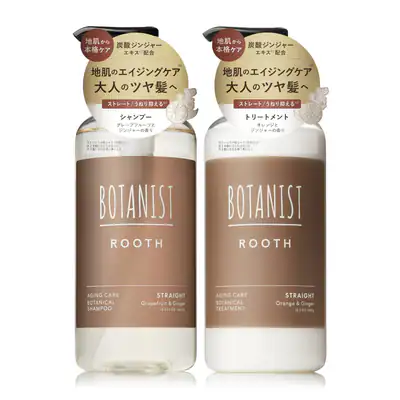 BOTANIST ROOTH Aging Care Shampoo & Treatment Set 460ml Straight