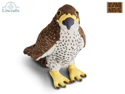 Wanderfalke Plüschtier Kuscheltier VogelTeddy von Living Nature Wild Life