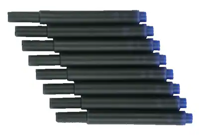 40 Universalpatronen (Lamy Pelikan Stabilo) königsblau kompatibel Tintenpatronen