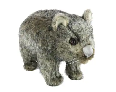 Wombat Plüschtier Stofftier Lebensecht Tier Teddy Hansa 3249 Australisches