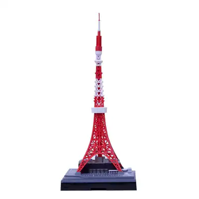 Geocraper Tokyo Tower ca. H140 x B60 x T60 mm