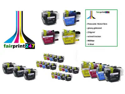 Patronen ersetzt Brother LC3219 XL LC3217 kompatibel kein original XXL-Füllmenge