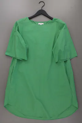 Cos Kurzarmkleid Classic Kleid für Damen Gr. 36, S neuwertig grün aus Baumwolle