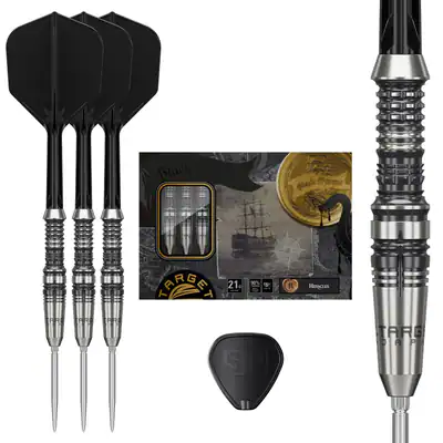 BLACK MARQUE HERACLES 90% SP STEEL TIP DARTS Modell Daniel Chen