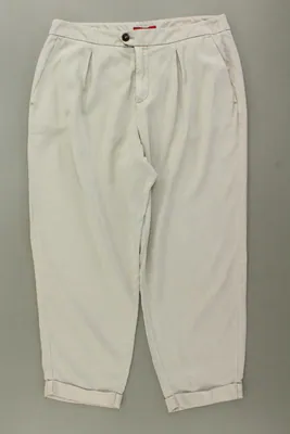 ✨ s.Oliver Stoffhose Hose für Damen Gr. 40, M creme aus Lyocell ✨