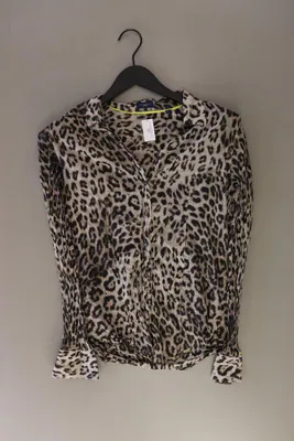 ✨ Darling Harbour Langarmbluse Regular Bluse für Damen Gr. 38, M mit Tierdruck ✨