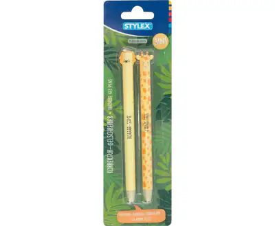 2 Tintenroller radierbar Gelroller Dschungel radierbarer Gelstifte