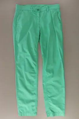 ⭐ Cambio Hose Modell Shanon für Damen Gr. 36, S grün aus Baumwolle ⭐