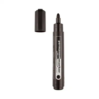 10 x Permanentmarker Marker Filzmarker wasserfest 2-5 mm rot schwarz grün blau