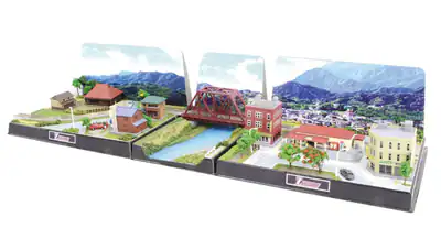 Spur Z Shorty Mini Layout Set Tunneltyp erweitertes Szenenset SS002-4