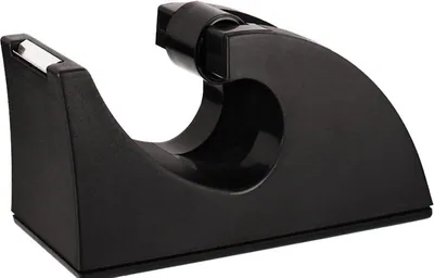 Klebefilmabroller + 10 ROLLEN KLEBEFILM Tischabroller Abroller für Tesafilm