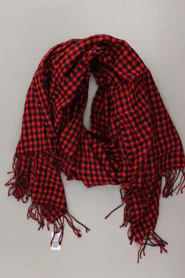 ✅ Second Life Fashion Schal für Damen kariert rot ✅