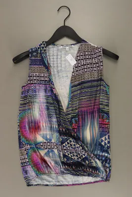 ✅ Tramontana Ärmellose Bluse Bluse für Damen Gr. 32, XS mehrfarbig aus Viskose ✅