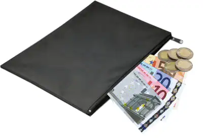 10 Stück Banktasche Geldtasche Autotasche Geldscheintasche Aufbewahrungstasche