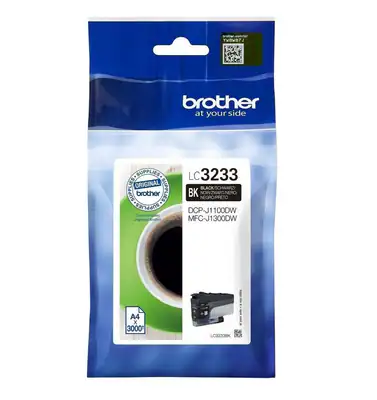 Original Brother LC3233 BK ca. 3000 Seiten DCP-J1100DW MFC-J1300DW DATUM 2024