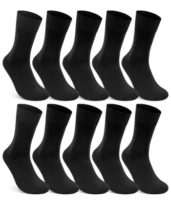 5-30 Paar Socken 100% Baumwolle ohne Gummi ohne Naht Herren Damen Socken Schwarz