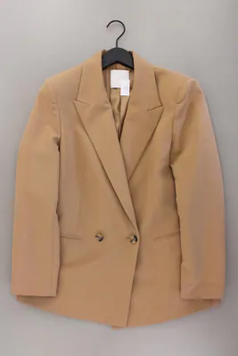 ⭐ Mango Longblazer Classic Blazer für Damen Gr. 44, XL neuwertig braun ⭐