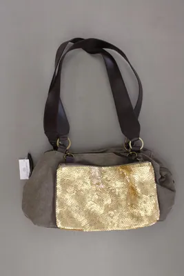 ⭐ s.Oliver Henkeltasche Handtasche für Damen mit Pailletten braun ⭐