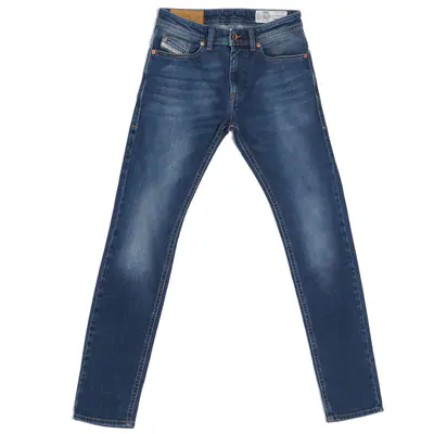 Diesel Herren Jeans Blau Denim Gr. W27 L32 Skinny Slim Hose Thommer 00SW1Q