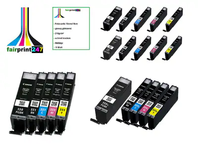 Original Canon Druckerpatronen für PIXMA MX725 MX925 iX6850
