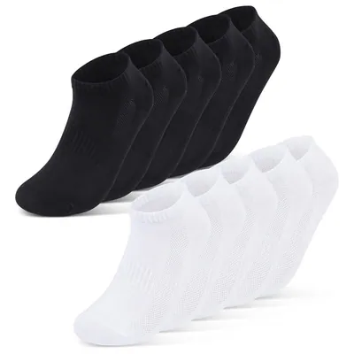 Atmungsaktive Sneaker Socken Herren Damen Sportsocken mit Mesh Baumwolle