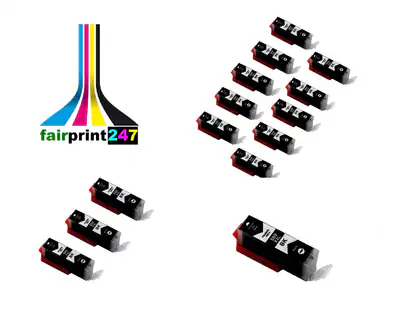 XXL-Patronen schwarz für Canon Pixma TS8352 TS6350a TS8350a TS8351a TS8352a