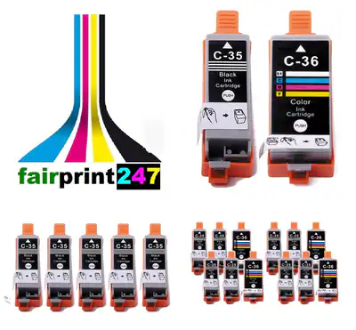 XL-Patronen für Canon Pixma iP100 iP110 schwarz 10ml color 13ml kein original