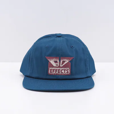 Brain Dead Men's Navy Embroidered Logo 100% Cotton FX Twill 6 Panel Cap One Size