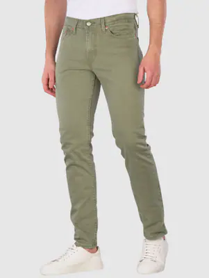 Levi's Jeans Grün W30 L32 Herren 511 Slim Stretch Denim Hose Extensible 04511608