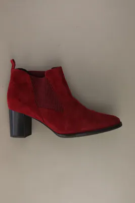 ⭐ Peter Kaiser Stiefeletten für Damen Gr. 40,5 rot aus Leder ⭐