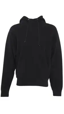 Sandro Hoodie Schwarz Baumwolle Gr. L Herren SHPSW00107
