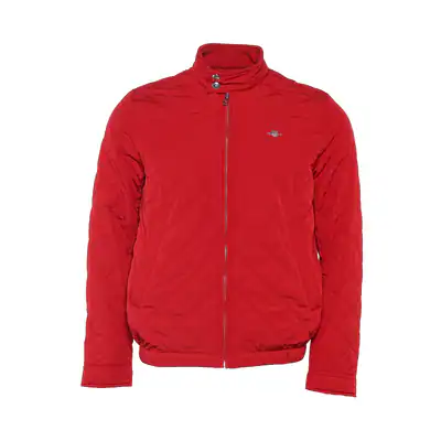 GANT Jacke Rot Gr. S Herren Windcheater Steppjacke Bomberjacke Logo 7006340