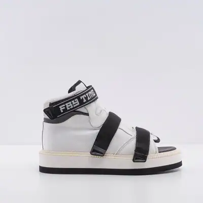 Tod's Sneaker Weiß Open Toe Fon Basso Chiuso Gr. 39 EU Damen