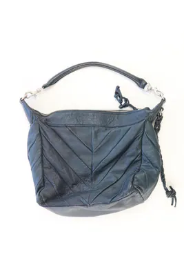 ⭐ Liebeskind Berlin Schultertasche Handtasche für Damen blau aus Leder ⭐