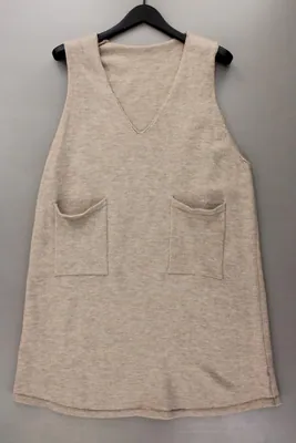 Second Life Fashion Shein Strickkleid für Damen Gr. 48, XXL neuwertig Ärmellos