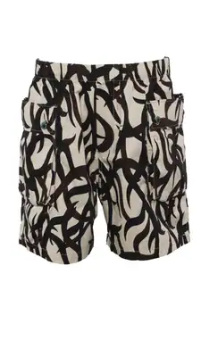 Brain Dead Men's Multicolor 100% Cotton All Terrain Climber Shorts Size XL