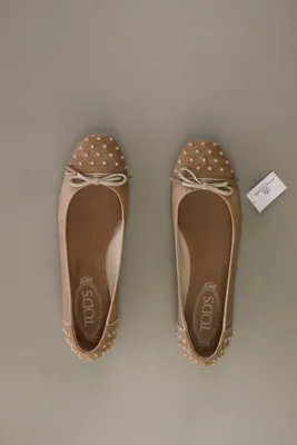 ✨ Tod's Ballerinas für Damen Gr. 37 braun aus Leder ✨