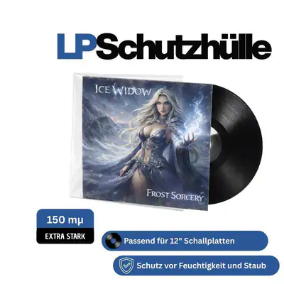 500 LP Cover Schutzhüllen 12", 150 mµ, für Vinyl Schallplatten die dicken