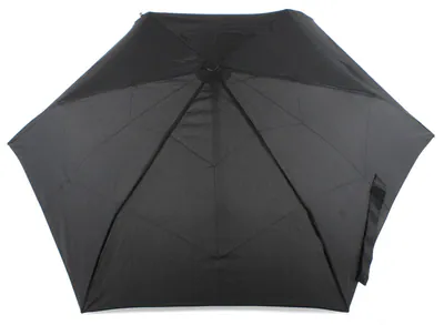 Knirps Flat Duomatic Regenschirm Accessoire Black Schwarz Neu